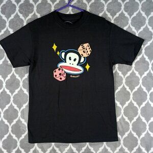Paul Frank Julius Dice T-Shirt | Y2K Cartoon Monkey Graphic Tee